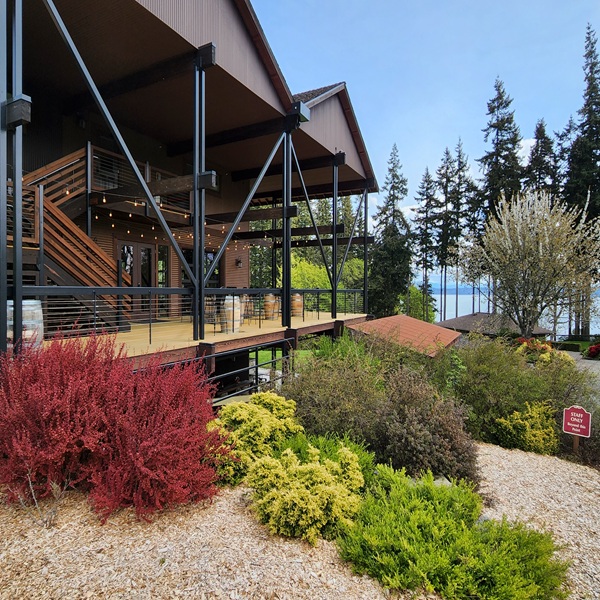 Comforts of Whidbey winery and lodging in Langley on South Whidbey Island