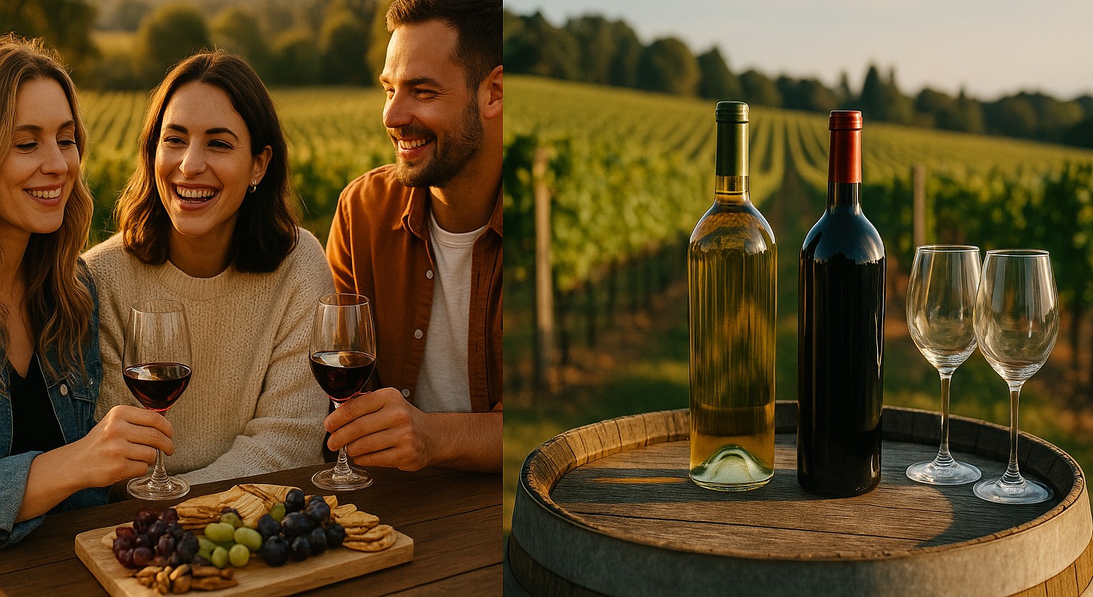 Whidbey Island wine tour — tastings and coastal scenery